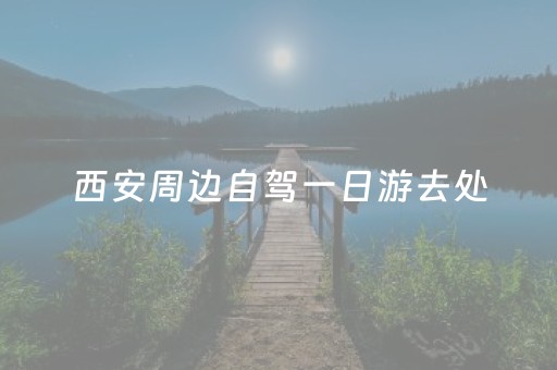西安周边自驾一日游去处（西安周边自驾一日游去哪里比较好玩）