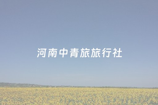 河南中青旅旅行社（河南中青旅实业有限公司）