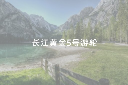 长江黄金5号游轮（长江黄金5号游轮怎么样）