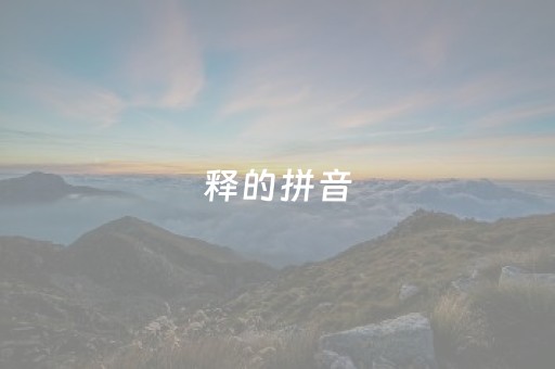 释的拼音（其的拼音）