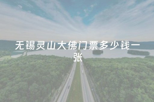 无锡灵山大佛门票多少钱一张（无锡灵山大佛门票价钱）
