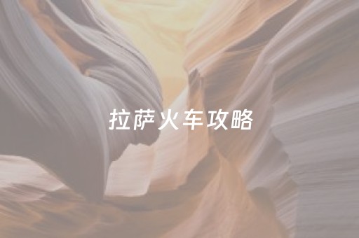 拉萨火车攻略（温州去拉萨火车攻略）