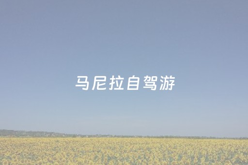 马尼拉自驾游（马尼拉一日游的景点）