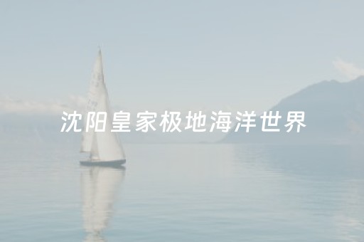 沈阳皇家极地海洋世界（沈阳皇家极地海洋世界好玩吗）