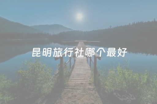 昆明旅行社哪个最好（昆明旅行社排名_排行榜_十大品牌_口碑好的旅行社）