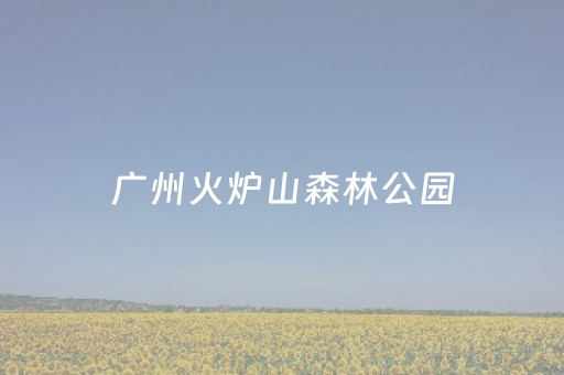 广州火炉山森林公园（广州火炉山森林公园游玩攻略）