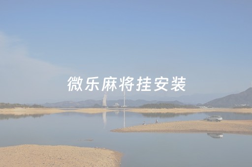 微乐麻将挂安装（微乐麻将开挂安装）