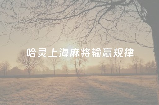 哈灵上海麻将输赢规律（上海哈灵麻将敲麻最新版本）
