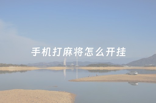 手机打麻将怎么开挂（手机打麻将怎么开挂看对方的牌）
