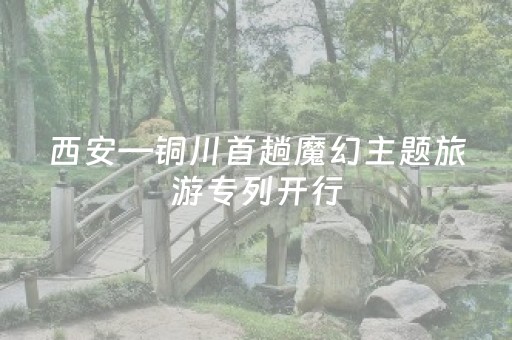 西安—铜川首趟魔幻主题旅游专列开行
