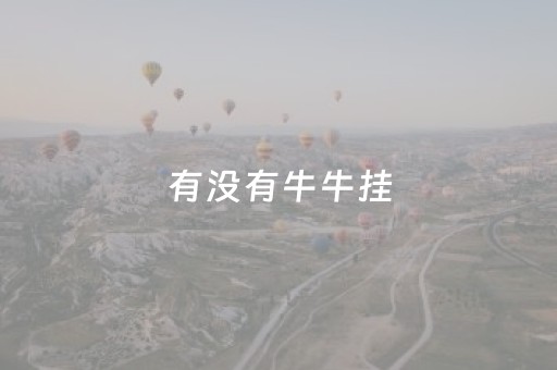 有没有牛牛挂（牛牛有没有挂买）