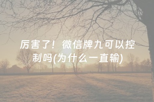 黑料！开心泉州麻将怎么玩赢几率大(揭秘小程序专用神器下载)