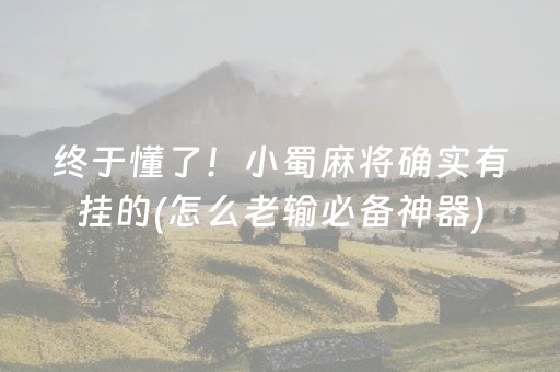 重大通报！微乐内蒙麻将胜率到哪调(揭秘手机上助攻神器)
