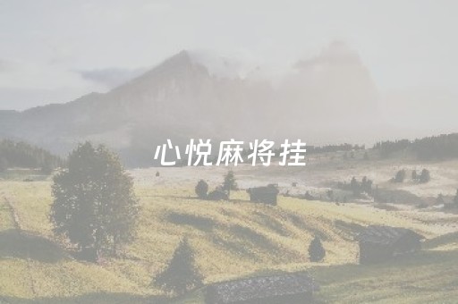 心悦麻将挂（心悦麻将有挂）