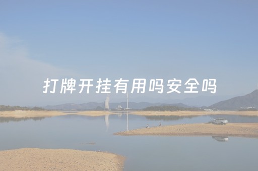 打牌开挂有用吗安全吗（打牌可以开挂吗）
