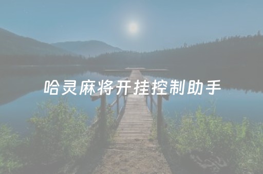 哈灵麻将开挂控制助手（哈灵麻将开挂）