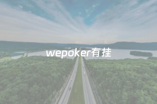 wepoker有挂（wepoker）