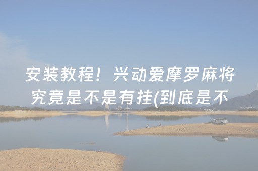 安装教程！兴动爱摩罗麻将究竟是不是有挂(到底是不是有挂)