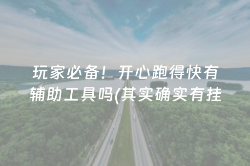 玩家必备！开心跑得快有辅助工具吗(其实确实有挂)