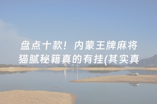 盘点十款！内蒙王牌麻将猫腻秘籍真的有挂(其实真的确实有挂)