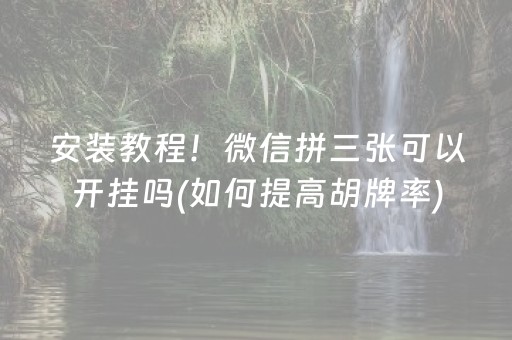 玩家必看科普“微乐跑得快怎么让系统给自己发好牌”（小程序怎么才会赢)