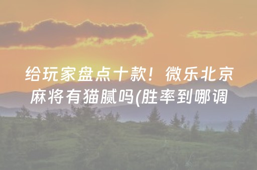 玩家必备攻略“微乐锄大地小程序怎么拿好牌”（怎么设置能有好牌)