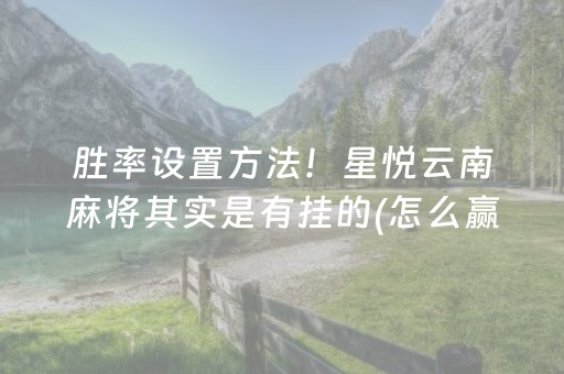 安装程序教程“微乐捉鸡麻将小程序控牌器”（透明器教程)
