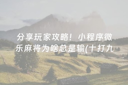 玩家必看攻略“微乐陕西麻将专用神器”（装挂怎么安装)