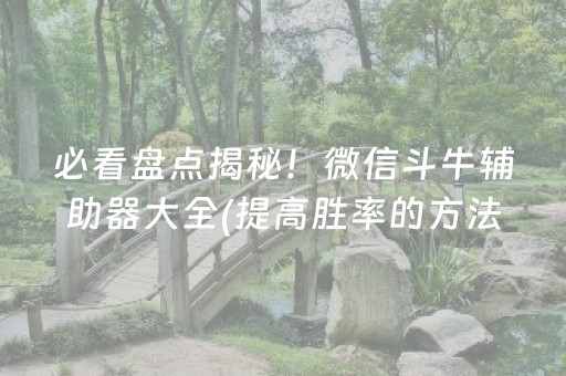 玩家必备“微乐掼蛋记牌器”（软挂神器)