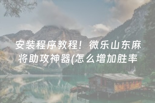 盘点十款“微乐卡五星辅助器”（骗局大揭秘)