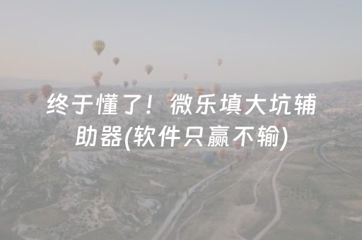 玩家必备教程“小程序微乐麻将万能开挂器”（自建房怎么赢)