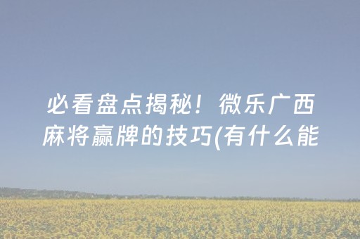 玩家必备攻略“微信财神十三张怎么设置好牌”（充值会提高胜率么)