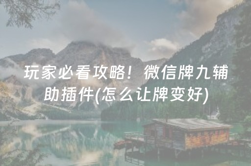 我来教大家“微乐陕西三代必赢神器”（万能开挂神器)