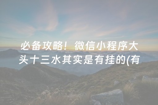 玩家必看攻略“微乐跑得快怎么调胜率”（开挂辅助脚本)