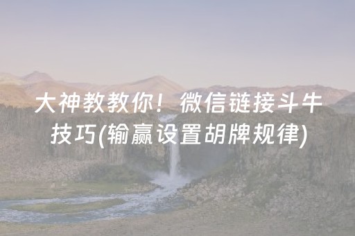 玩家必备十款“微乐陕西麻将技巧和打好牌方法”（透明挂辅助器)