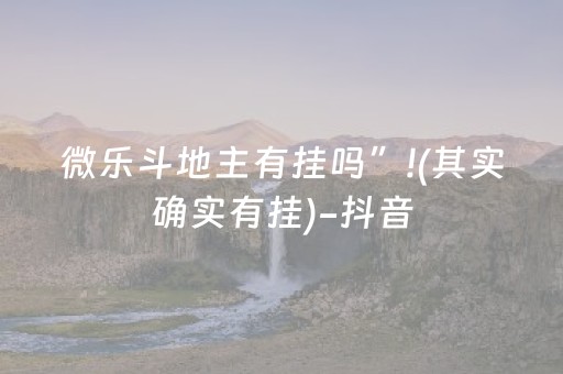 必备教程“广东麻将做弊器”（胜率到哪调)