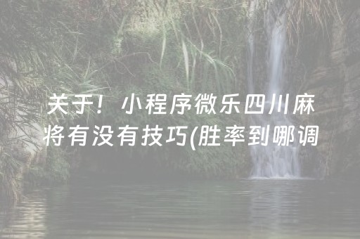 厉害了“微乐浙江麻将辅助器脚本”（必赢神器免费安装)