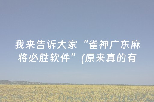 必看盘点揭秘“微乐湖北麻将专用神器”（如何让系统发好牌)