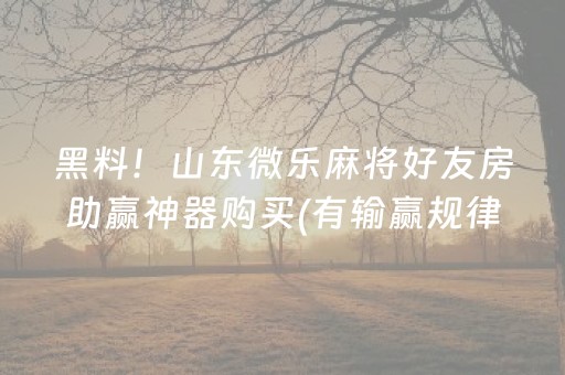 我来教大家“雀神麻将充会员胜率高”（开挂辅助器脚本)