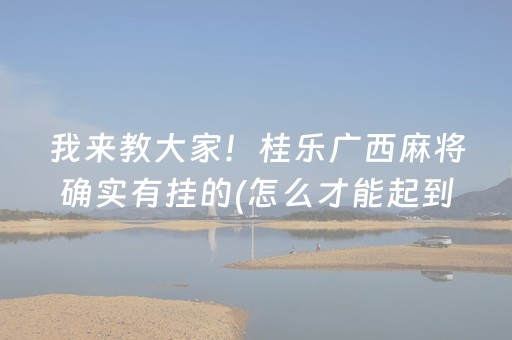 一分钟了解“手机万能透视看牌器”（AI辅助胡牌规则)