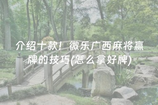 我来教大家“小程序麻将控牌神器”（开挂辅助脚本)