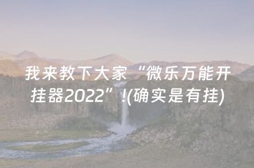 介绍十款“手机微乐麻将做弊器软件”（确实有插件吗)