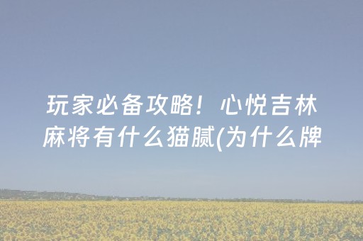 一分钟了解“微信雀神广东麻将提高胜率技巧”（充会员胜率高)