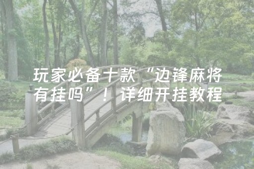 玩家必备十款“微信雀神麻将插件”（插件可信吗)