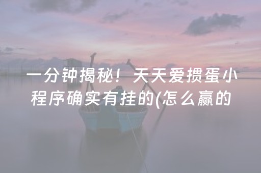 给大家科普一下“微信小程序微乐麻将助赢神器”（装挂怎么安装)