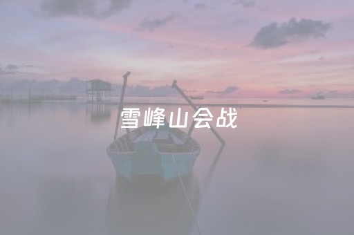 雪峰山会战（雪峰山会战日军真实伤亡）