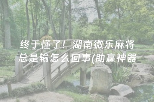 玩家必备十款“微乐山东麻将怎么让系统发好牌”（辅助神器免费)