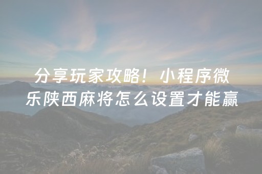 盘点十款“微乐海南麻将免费专用神器”（开挂辅助器脚本)