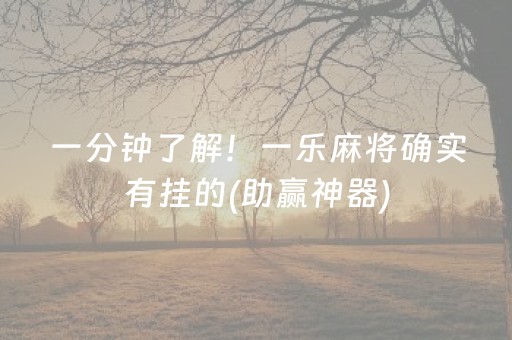 7分钟揭秘“开心麻将小程序麻将怎么设置才能赢”（开挂神器下载)