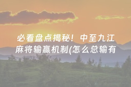 3分钟讲解“微乐宁夏麻将插件购买”（确实有插件吗)